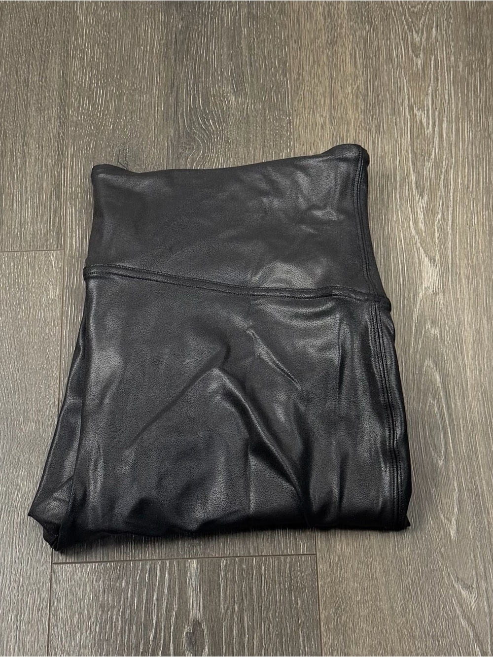 Spanx Faux Leather Leggings Sz 3X